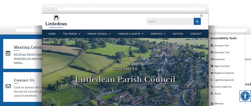 Parish Council Website Design